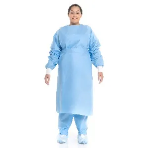 Halyard Health - 47346 - Procedure Gown, Tested For Use with Chemotherapy, Closed-Back, Poly-coated, Tape Closure