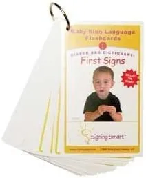 Harris Communication - From: B973 To: B976  Signing Smart Diaper Bag Flashcards