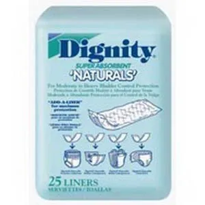 Hartmann-Conco - 26955-175 - Dignity Naturals Disposable Pad 4" x 12", White, Super-absorbent, Barrier-free