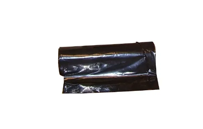 Colonial Bag - HCR47XB - Trash Bag Colonial Bag 56 gal. Black HDPE 17 Mic. 43 X 48 Inch X-Seal Bottom Coreless Roll