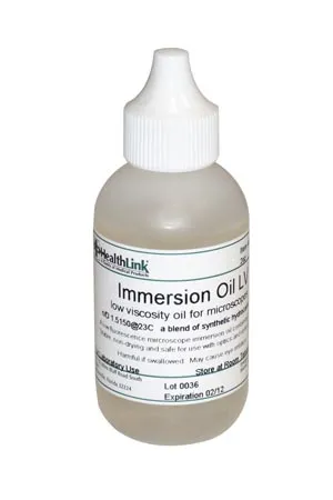 HealthLink - 400660 - Immersion Oil LV, 0.5 oz (Continental US Only)