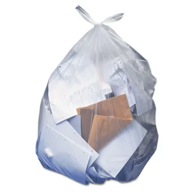 Global Industrial Heavy Duty Clear Trash Bags - 12 to 16 gal, 1.2 mil, 250 Bags/Case