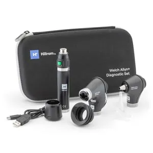 Hillrom - From: 71-PM2LXU-US To: 71-PM3LXE-US - Diagnostic Set with PanOptic Ophthalmoscope and MacroView Otoscope, Lithium Ion (US Only) (Item is considered HAZMAT and cannot ship via Air or to AK, GU, HI, PR, VI)