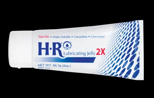 HR Pharmaceuticals - 210-192 - HR Lubricating Jelly 2X 56.7g Flip-Top Tube, Sterile
