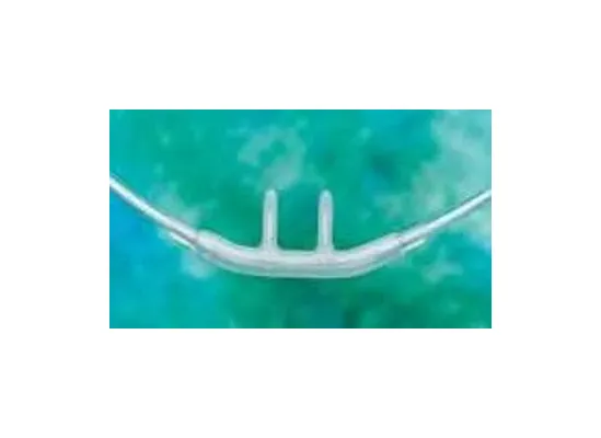 Medline - Softech - HUD1816 - Nasal Cannula Continuous Flow Softech Adult Straight Prong / Flared Tip