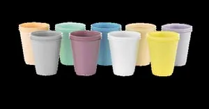 Medicom - 105 - Plastic Cup, 5 oz, Green, 100/sleeve, 10slv/cs (Not Available for sale into Canada)