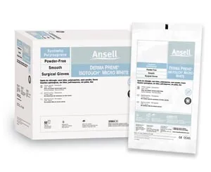 Ansell - 20685965 - Surgical Gloves, Size 6&frac12;, White, 50 pr/bx, 4 bx/cs (US Only)