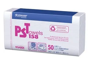 Graham Medical - 16159 - PST 158 Towel, Huck Finish, 2 Ply