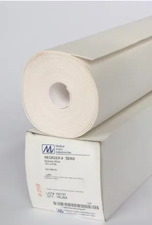 Medical Action - 58364 - Moleskin, Beige, 12" x 5 yds, Water Repellent, Adhesive Backed, 1/bx