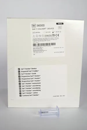Smiths Medical ASD - 96000 - Saf-T Holder, Male Luer Lock Adaptor, 50/bx, 4 bx/cs (US Only)