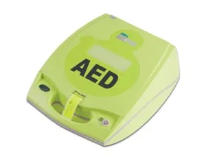 Zoll Medical - 21000010102011010 - AED Plus Defibrillator with Professional Cover, (1) CPR-D Padz, (1) Sleeve of Batteries, LCD Screen (displays voice prompts & device advisory messages, elapse time, shock count & chest compression graph), Voice Recording