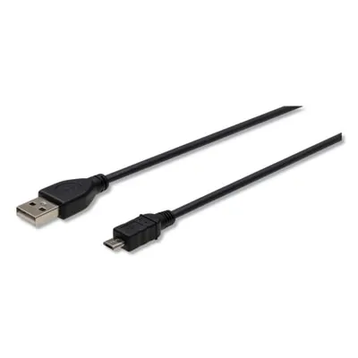 Innovera - From: IVR30006 To: IVR30013  Usb To Micro Usb Cable, 3Ft, Black