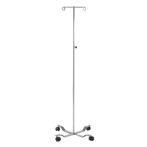 Invacare - V6845 - Standard IV Stand with 4-leg Resin Base