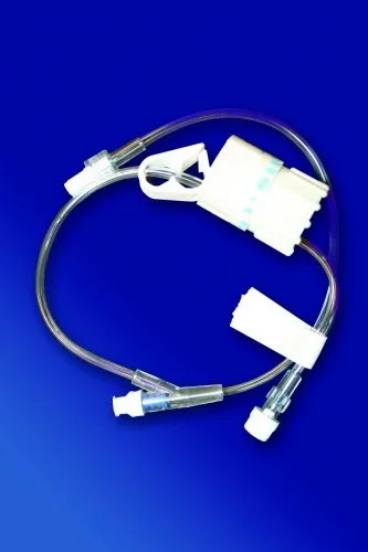 Invacare - RF1001 - IV Flow Control Extension Set with Smartsite Needleless Injection Site, Macrobore Tubing