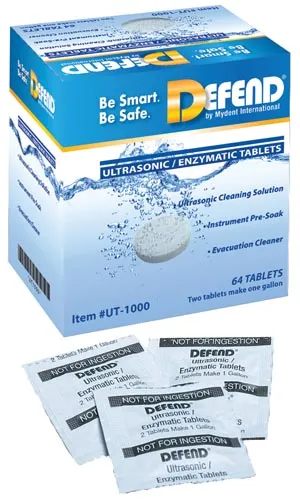 Mydent - UT-1000 - Ultrasonic Enzymatic Tablets, 64/bx