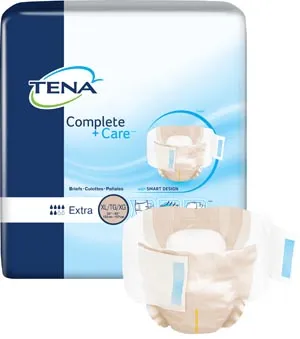 Essity - 69980 - Tena Complete +care Brief, Extra Large 52" - 62", 24 Count.
