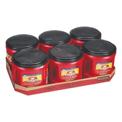 Jmsmucker - FOL0529CPL - Coffee, Classic Roast, 48 Oz Canister, 210/Pallet