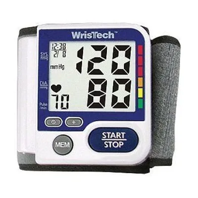 Jobar International - JB8149WHI - Color Coded Slim Wrist Blood Pressure Monitor