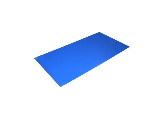 Connecticut Clean Room - Poly Tack - K-111B-WS - Floor Mat Poly Tack 24 X 36 Inch Blue Polyethylene Film