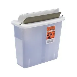 Covidien From: 85021 To: 85021 - 2Qt Always Open Inrm -Clear 2-quart Sharps Container