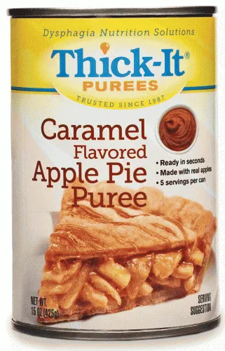 Kent Precision Foods Group - H317 - Thick-It Caramel Flavored Apple Pie Puree 15 oz. Can, 110 Calories