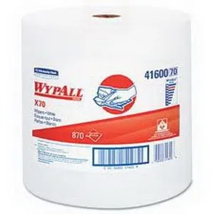 Kimberly Clark - 05770 - WypAll L40Hygienic Towel WypAll L40 Light Duty White NonSterile Double Re Creped 12 X 23 Inch Disposable