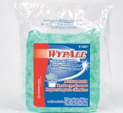 Kimberly Clark - WypAll Waterless - 91367 - Wypall* Waterless Surface Cleaner Premoistened Manual Pull Wipe 75 Count Pouch Citrus Scent Nonsterile