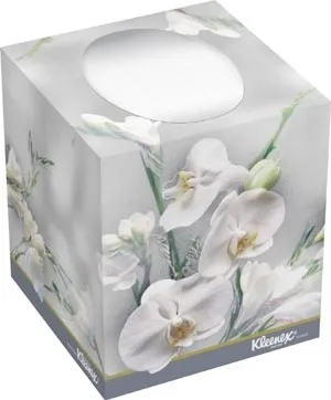 Kimberly Clark - 21269 - Kleenex Boutique Facial Tissue, 8.4" x 8.6", White/Peach, 95/bx, 36 bx/cs (To Be DISCONTINUED)