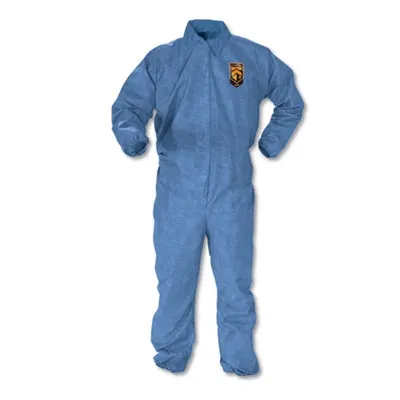 Kimberlycl - From: KCC45003 To: KCC45025  A60 Elastic Cuff, Ankle & Back Coveralls, Blue, Large, 24/Case