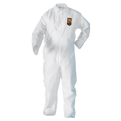 Kimberlycl - From: KCC49003 To: KCC58537  A20 Breathable Particle Pro Coveralls, Zip, Large, White, 24/Carton