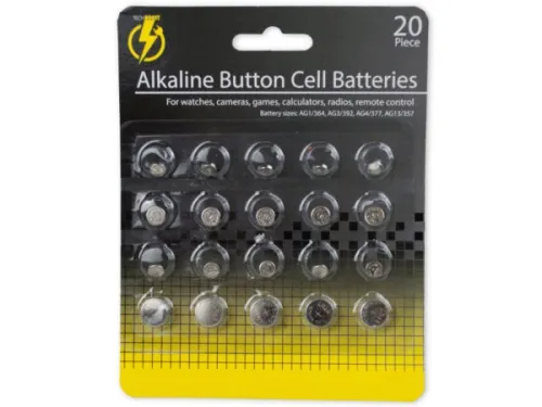 Kole Imports - EL245 - Alkaline Button Cell Batteries