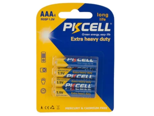 Kole Imports - GR168 - Pkcell Heavy Duty Aaa Batteries
