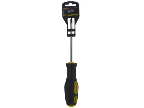 Kole Imports - GR197 - Long Magnetic Tip Screwdriver With Non-slip Handle