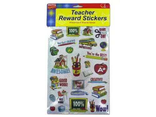 Kole Imports - KK956 - Teacher Award Sticker Sheet
