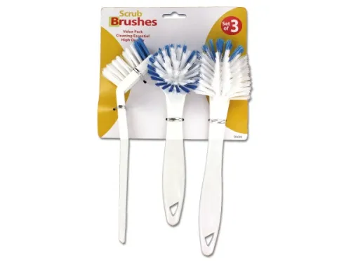 Kole Imports - OA020 - Household Scrub Brush Set