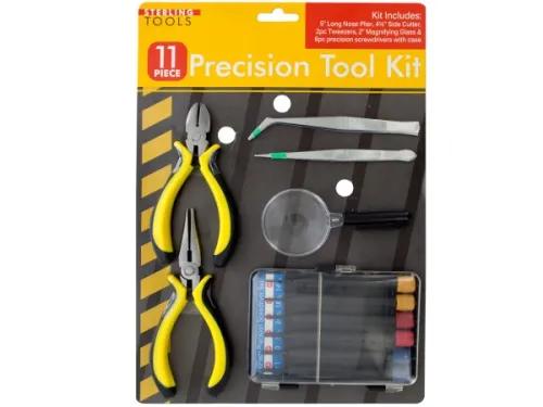 Kole Imports - OC180 - Precision Tool Set With Magnifying Glass