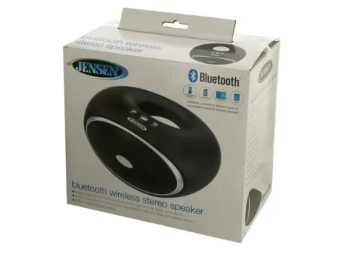 Kole Imports - OT576 - Jensen Bluetooth Wireless Stereo Speaker