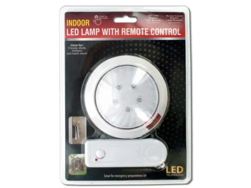 Kole Imports - OT686 - Indoor Led Lamp With Remote Control