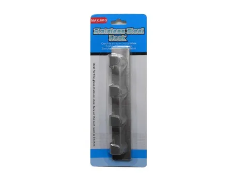 Kole Imports - UU357 - Stainless Steel Hook Bar