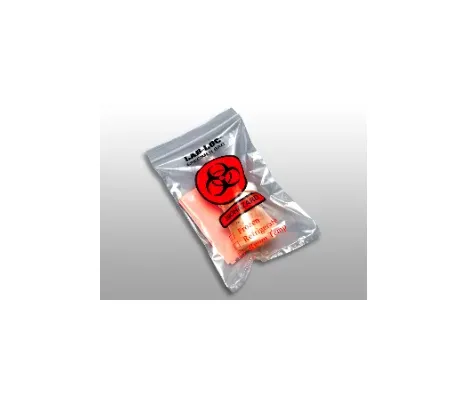 Elkay Plastics - LAB20609OE - Reclosable 3-Wall Specimen Transfer Bag (Biohazard)