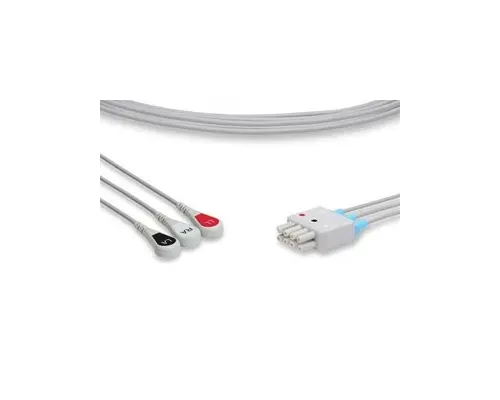 Cables and Sensors - LKB6-90P0 - ECG Leadwire, 6 Leads Pinch/Grabber, Nihon Kohden Compatible w/ OEM: BR-906P, BR-906PA, K912A, LDW-06BF-29AN-0000, LW-38100MX/6A (DROP SHIP ONLY) (Freight Terms are Prepaid & Added to Invoice - Contact Vendor for Specifics