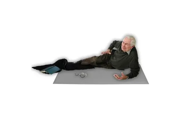 Smart Caregiver - From: LM-01 To: LM-01C - Weight Sensing Impact Landing Mat with beveled edge and breakaway cord