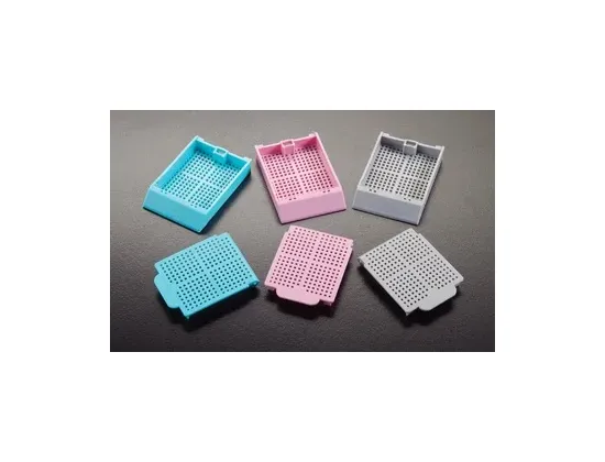Simport Scientific - M486-2 - Histosette? II Cassettes Biopsy White -cassettes and lids packaged separately- 500-bx 2 bx-cs