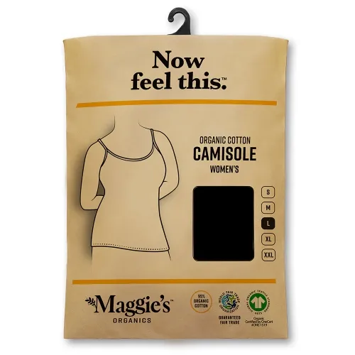 Maggie's Functional Organics - 236412 - Maggies Functional Organics Essentials Black, XX-Large Tanks