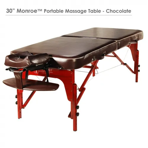 Master Massage - MRLPMTPCHOCOLATE - Monroe Lx Portable Massage Table Package