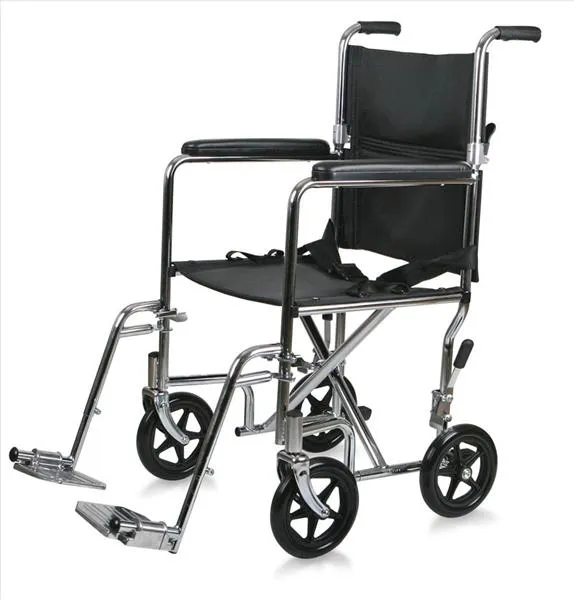 Medline - From: MDS808200 To: MDS808200F3BK - Steel Transport Chair,F: 8 R: 8