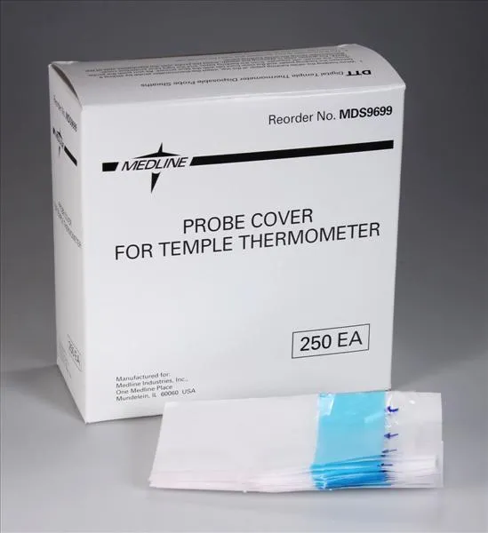 Medline - MDS9699 - Temple Thermometers Probe Covers