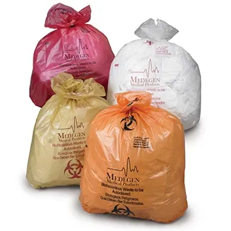 Medegen Medical - 5142.F - Biohazard Waste Bag, 12-16 Gal