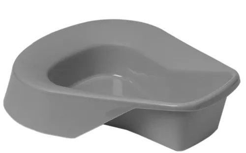 Medline - 7209 - Bed Pan Graphite w/o Cover Disposable