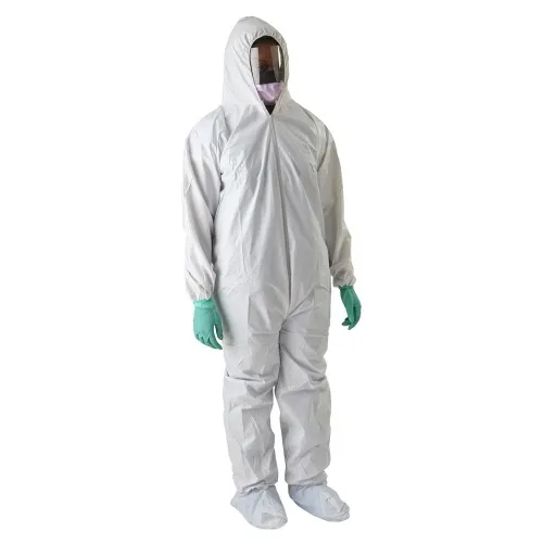 Medline Industries - From: NONCV9804XL To: NONCV980XXL  Anti Static Microporous Breathable Coveralls with Hood and Boots, 4X Large.